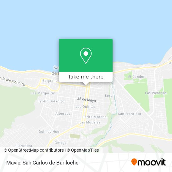 Mapa de Mavie