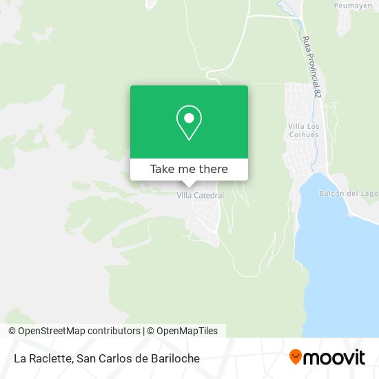 Mapa de La Raclette