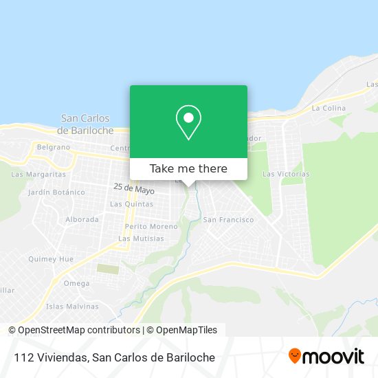 112 Viviendas map
