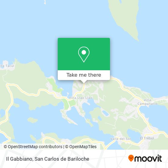 Il Gabbiano map