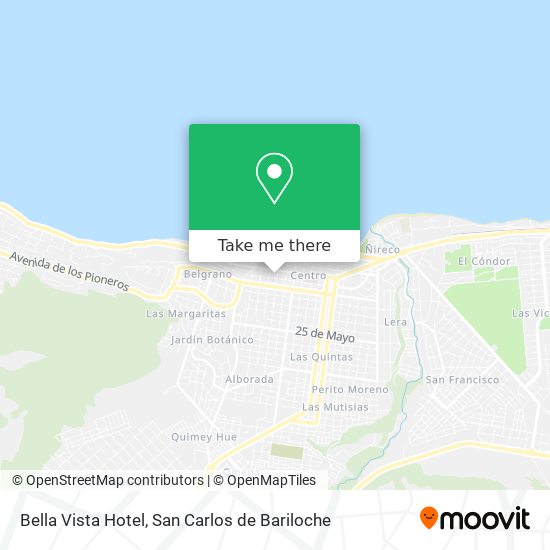Bella Vista Hotel map