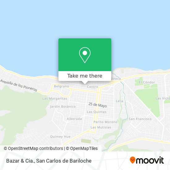 Bazar & Cia. map