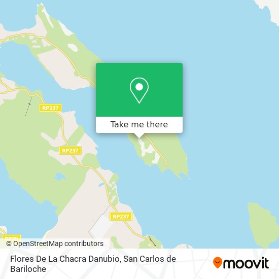 Mapa de Flores De La Chacra Danubio