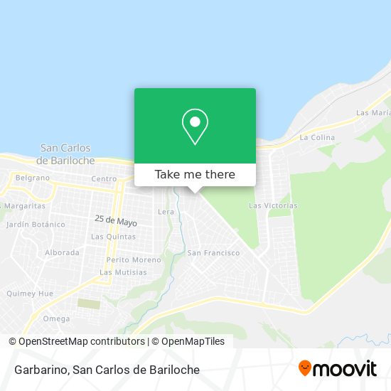 Mapa de Garbarino