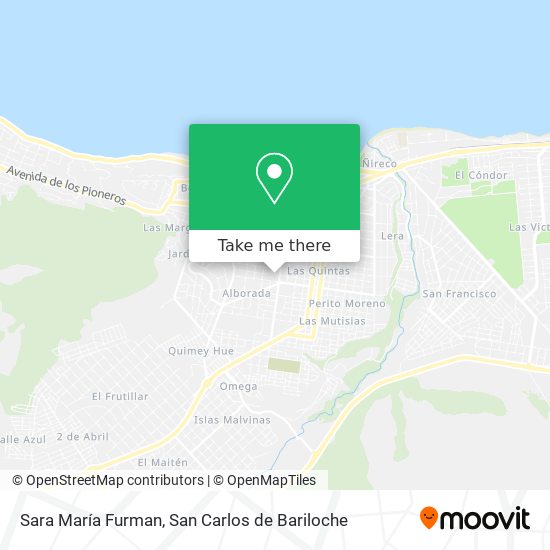 Sara María Furman map