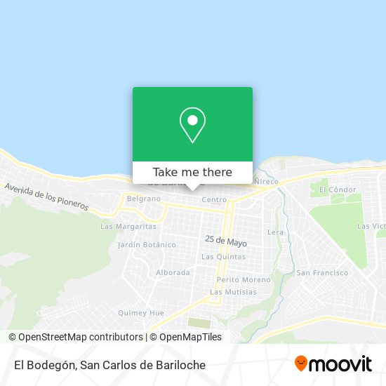 El Bodegón map