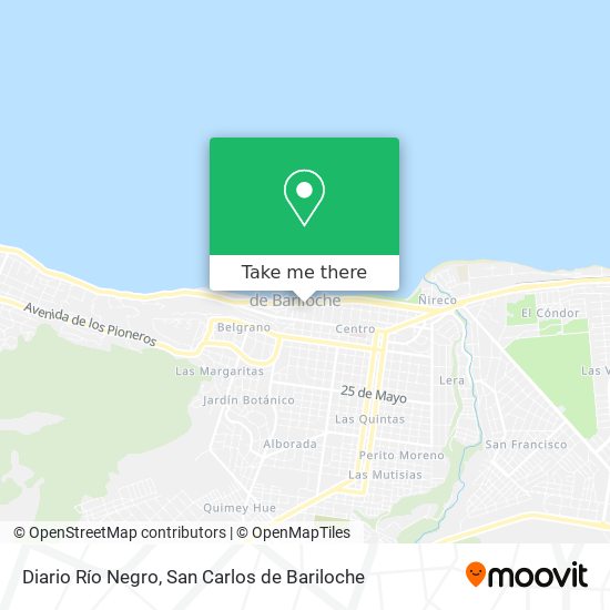 Diario Río Negro map