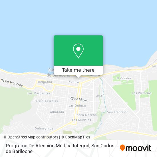 Programa De Atención Médica Integral map