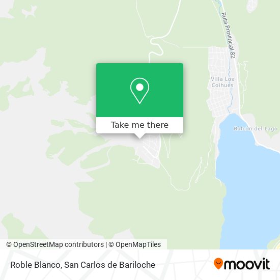 Roble Blanco map