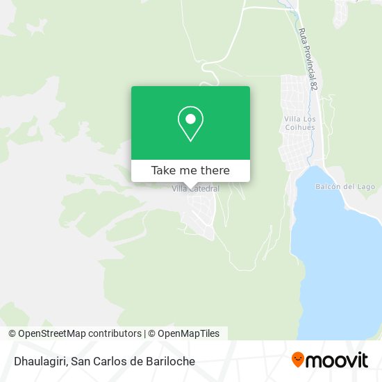 Dhaulagiri map
