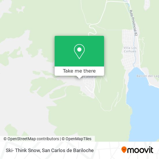 Mapa de Ski- Think Snow