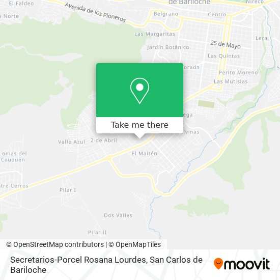 Secretarios-Porcel Rosana Lourdes map