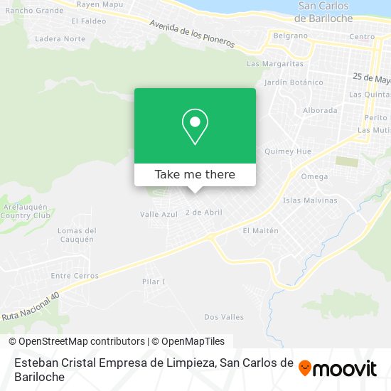Esteban Cristal Empresa de Limpieza map