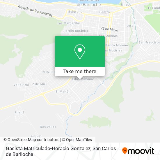 Mapa de Gasista Matriculado-Horacio Gonzalez