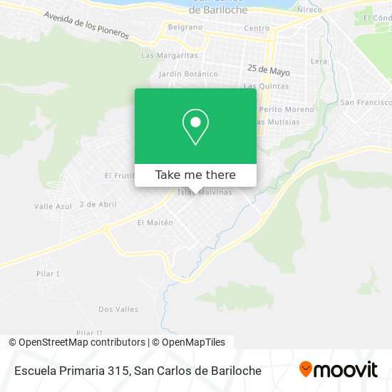 Mapa de Escuela Primaria 315