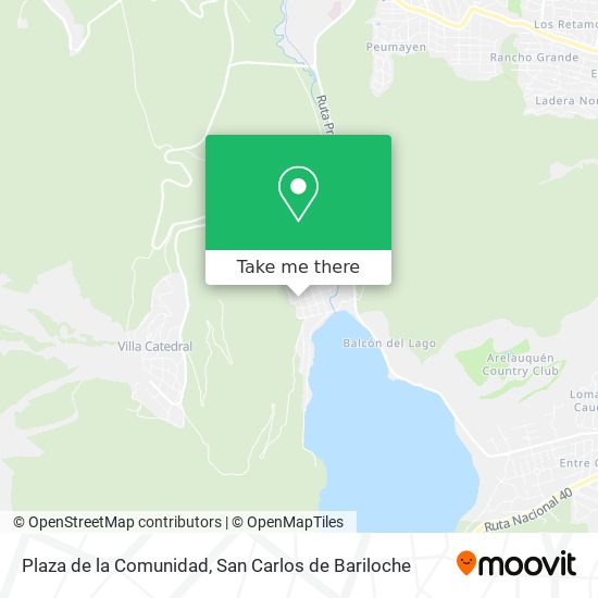 Mapa de Plaza de la Comunidad