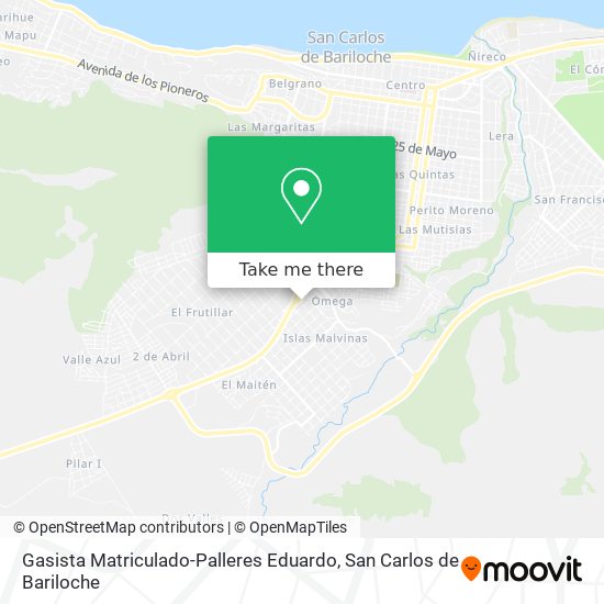 Gasista Matriculado-Palleres Eduardo map