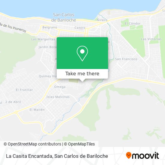 La Casita Encantada map