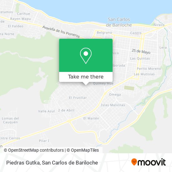Piedras Gutka map