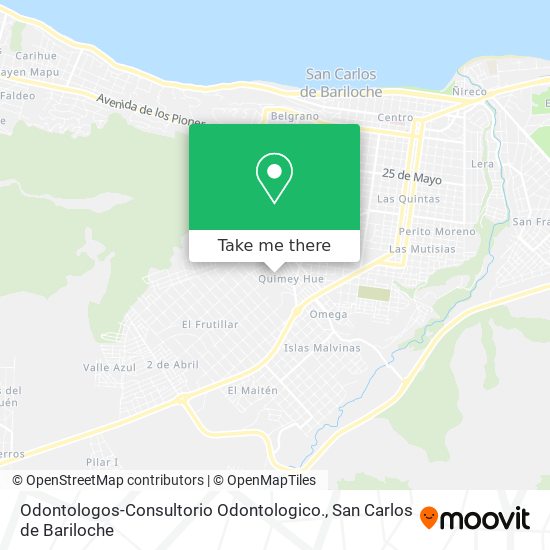 Mapa de Odontologos-Consultorio Odontologico.