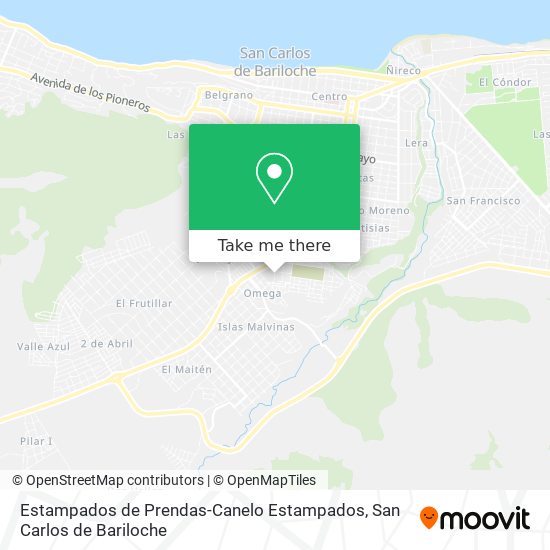 Estampados de Prendas-Canelo Estampados map