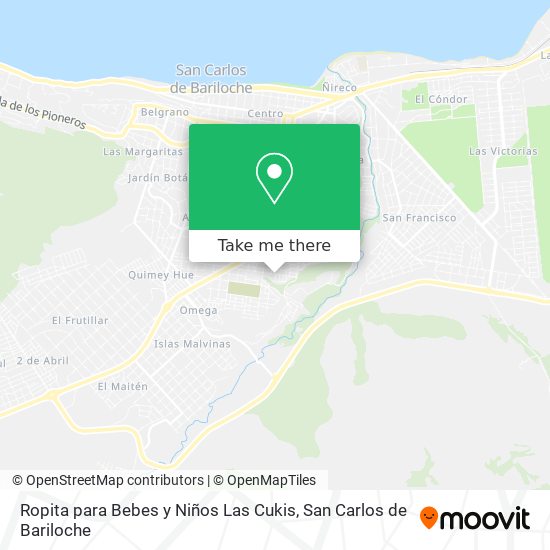 Ropita para Bebes y Niños Las Cukis map