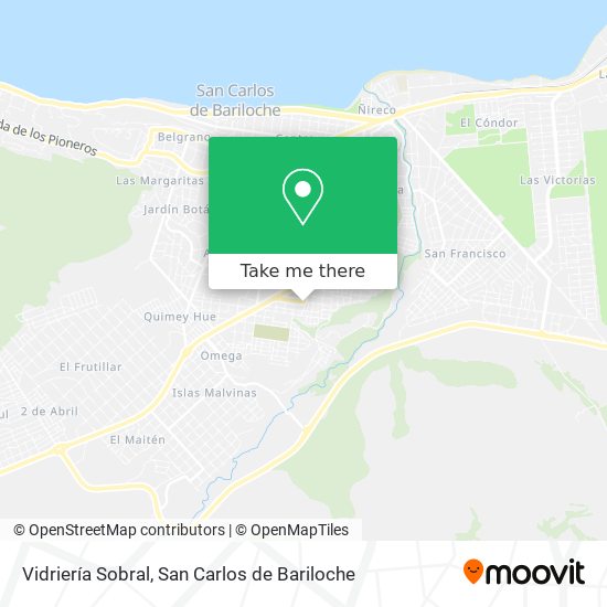 Mapa de Vidriería Sobral