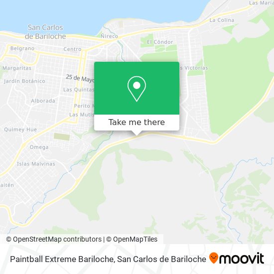 Paintball Extreme Bariloche map