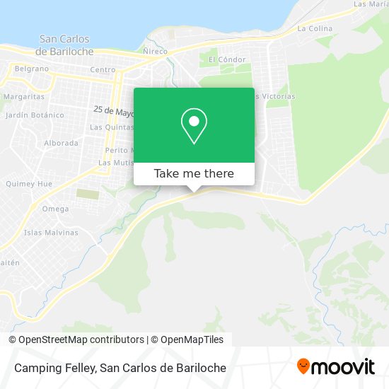 Mapa de Camping Felley