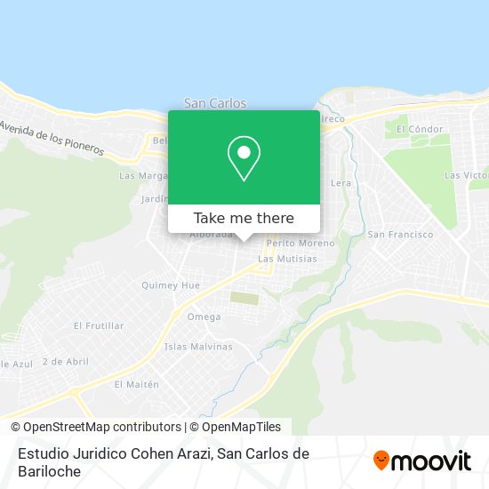Mapa de Estudio Juridico Cohen Arazi
