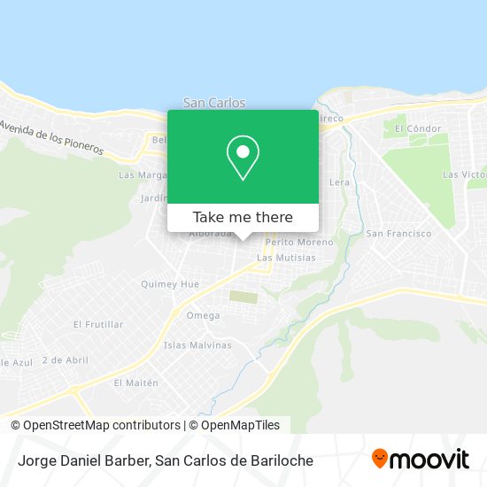 Mapa de Jorge Daniel Barber