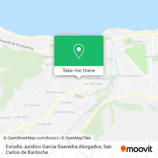 Estudio Juridico Garcia Saavedra Abogados map