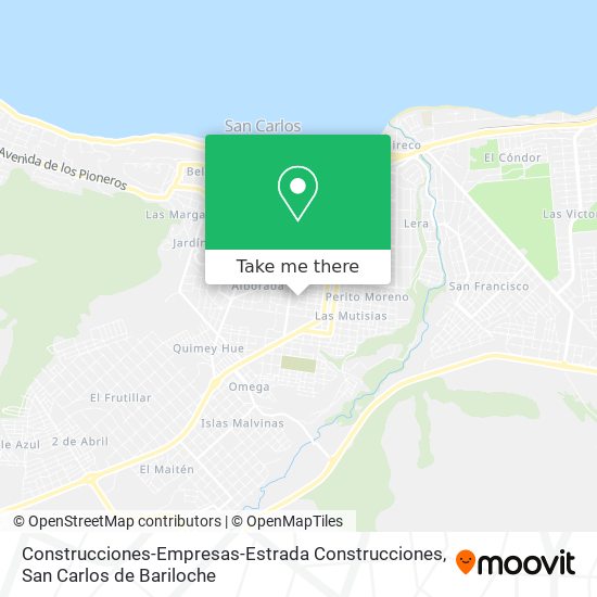 Construcciones-Empresas-Estrada Construcciones map