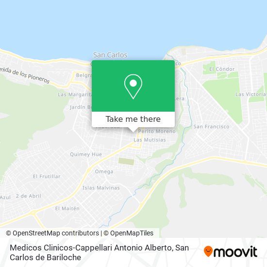 Medicos Clinicos-Cappellari Antonio Alberto map