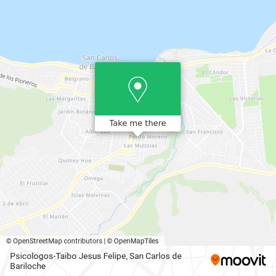 Psicologos-Taibo Jesus Felipe map