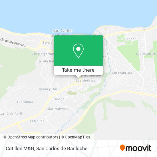 Cotillón M&G map