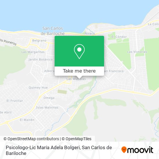 Psicologo-Lic María Adela Bolgeri map