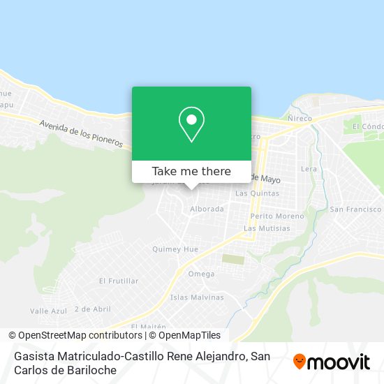 Gasista Matriculado-Castillo Rene Alejandro map