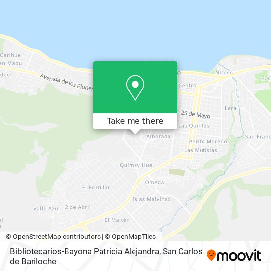 Bibliotecarios-Bayona Patricia Alejandra map