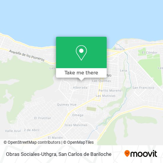 Obras Sociales-Uthgra map