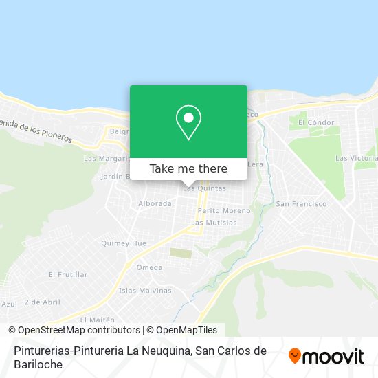 Pinturerias-Pintureria La Neuquina map