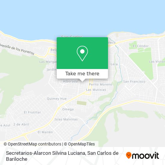 Secretarios-Alarcon Silvina Luciana map
