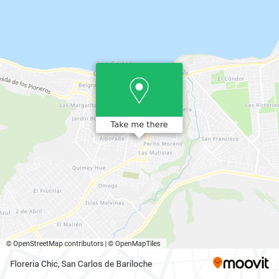 Floreria Chic map