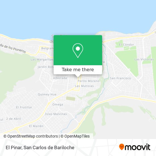 El Pinar map