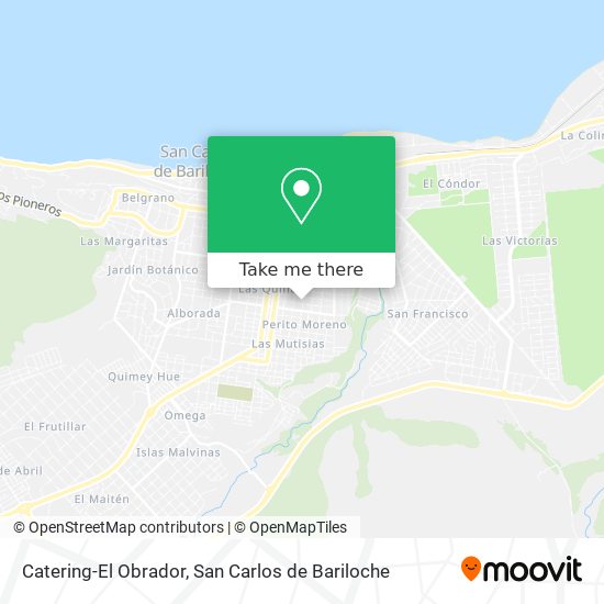 Catering-El Obrador map