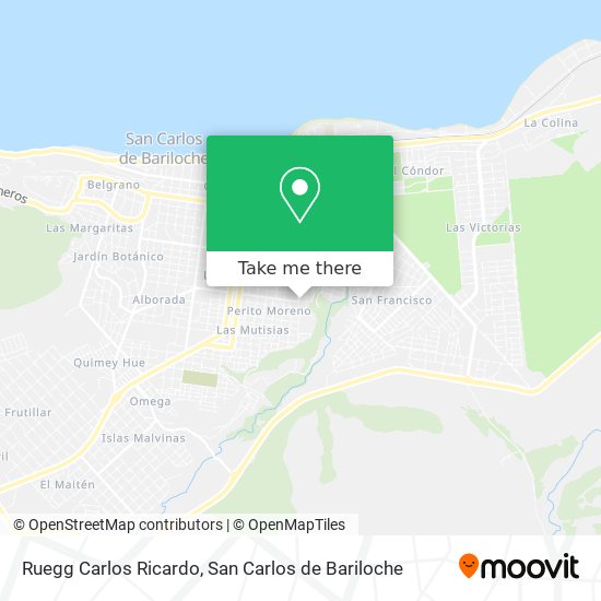Mapa de Ruegg Carlos Ricardo