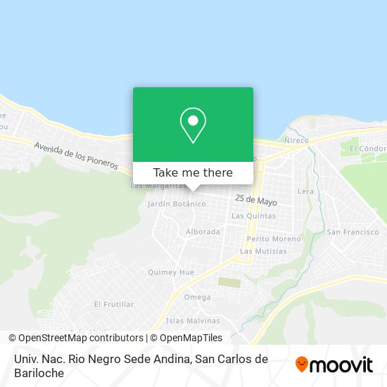 Univ. Nac. Rio Negro Sede Andina map