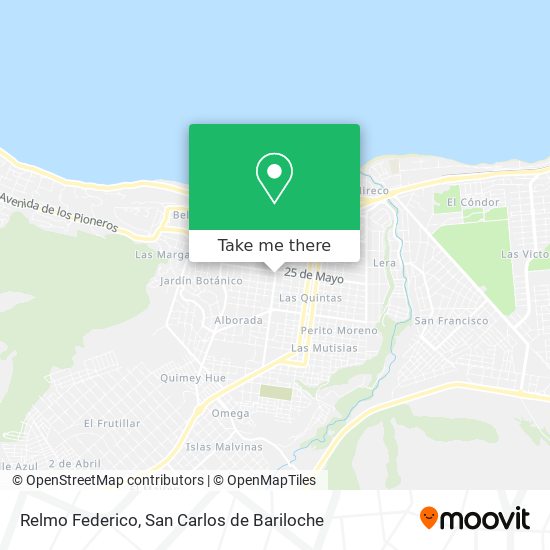 Relmo Federico map