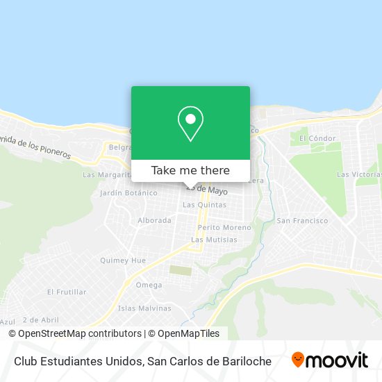 Mapa de Club Estudiantes Unidos
