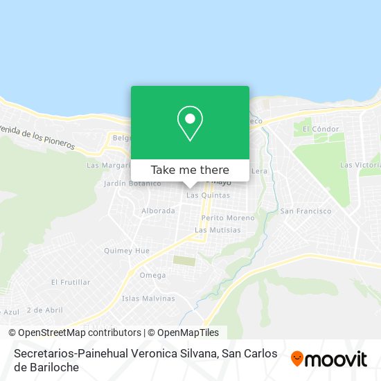 Secretarios-Painehual Veronica Silvana map